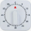 60 Minute Mechanical Kitchen Timer, White Wind Up Cooking Timer for Baking, Cooking, Eggs and Daily Home Meal Prep 1