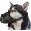 Breathable Adjustable Dog Muzzle for Large and Medium Dogs, Reflective Black L, Helps Prevent Biting, Chewing and Scavenging 1