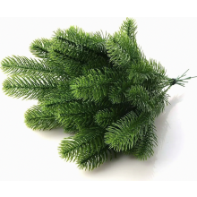 30 Pcs Artificial Fir Branches, 24 x 8 cm Pine Needle Stems for DIY Christmas Garlands, Wreaths and Garden Decor