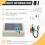 -TC1 TC1 Display Multifunctional TFT Backlight Transistor Tester for Diode Triode Capacitor Resistor Transistor 6