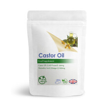 VitaMinute Castor Oil 750mg | 650mg Ricinoleic Acid | 90 Capsules