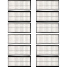 12 stuks HEPA-filters voor S7 S7 Plus S7 MaxV Plus Ultra S8 Pro Ultra S8 S8 Plus, vervangfilters voor robotstofzuiger
