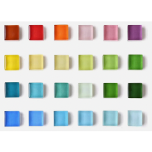 Magneti da frigo in 24 colori, magneti decorativi colorati per frigorifero, ufficio, cucina, armadietti e lavagne in vetro.