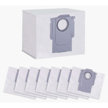 8 Pack Dust Bags for Robot Vacuum Auto Empty Stations, 3L High Capacity Replacement Bags, Multi Layer Filtration, Easy Fit