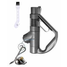 Replacement Vacuum Cleaner Handle Compatible with DC29, DC33C, DC37, DC52, DC19, DC23, DC26, DC32, DC36 and DC48, Grey