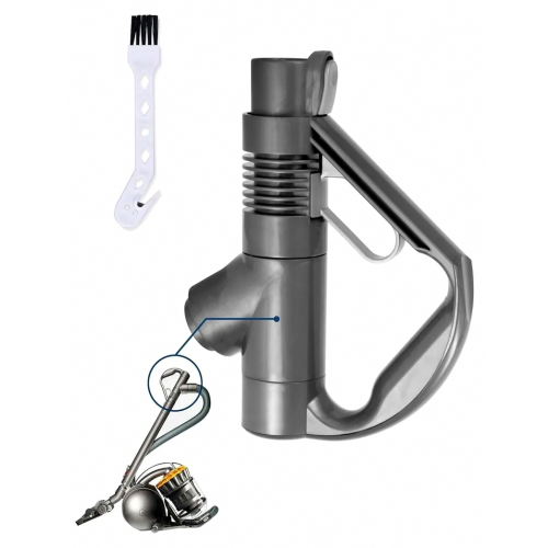 Replacement Vacuum Cleaner Handle Compatible with DC29, DC33C, DC37, DC52, DC19, DC23, DC26, DC32, DC36 and DC48, Grey