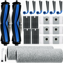21-delige accessoireset voor X9 Pro Omni en X11 Pro Omni robotstofzuigers, met hoofdborstels, dweilrollen, filters, zijborstels en stofzakken