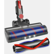 Motorised Floor Brush Head for V7 V8 V10 V11 V15 Vacuum Cleaners, Turbo Brush Replacement with Soft Roller and LED Lights