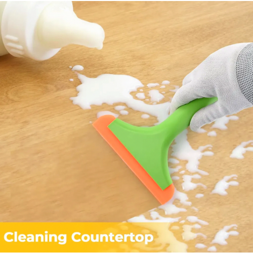 Silicone Window Squeegee, Automatic Water Scraper for Shower Doors, Glass, Mirrors, Windscreens, Bathrooms and Kitchen Worktops 2