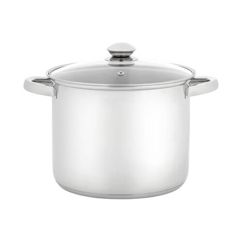 Judge Essentials 6.5L Glass Lid Stockpot
