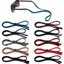10 Stück Sportbrillenbänder mit starkem Halt, verstellbare Brillenkordel für Sonnenbrille, Lesebrille, Schutzbrille und Sportbrille