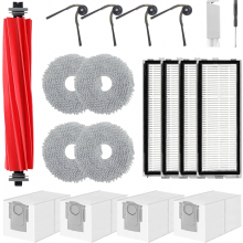 Onderhoudsset voor stofzuiger QV 35A, QV 35S, QR 598 en QR 798 met hoofdborstel, HEPA-filters, stofzakken, dweildoeken en zijborstels
