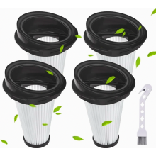4 stuks HEPA vervangingsfilters voor VCH9829 VCH9832 VCH9630 VCH9631 VCH9632 VCH9629 steelstofzuiger en handstofzuiger