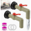 Σετ 2 βρύσες εκροής 1 ίντσας, συμβατές με δεξαμενή 1000 λίτρων και χονδρό σπείρωμα 1