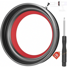 V10 Dust Bin Seal Ring Replacement, Leak Resistant Rubber Container Gasket for SV12 SV13 SV27 Vacuum Cleaner Repair Parts