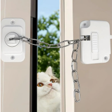 3 Pack Child Safety Locks, Adjustable No Drill Latches for Fridges, Washing Machines, Cabinets and Windows, Easy Fit
