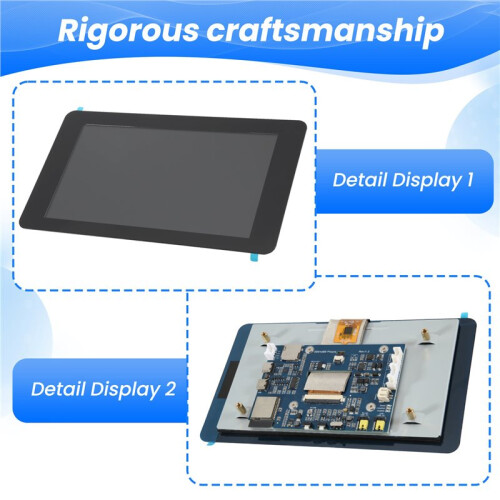 ESP32-S3 7 Inch Touch Display Development Board 800x480 WiFi  5 for GUI LVGL HMI ESP32