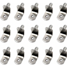 Pack of 80 5mm Metal Shelf Support Pegs for Cabinets, Wardrobes, Bookcases, Kitchen Cupboards, Furniture Shelf Pins