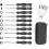 12 Piece Carburettor Adjustment Screwdriver Tool Set with Cleaning Brushes for 2 Stroke Small Engine Trimmers and Chainsaws 1