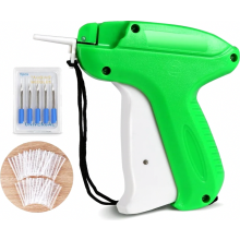 Clothing Tagging Gun, Garment Labelling Machine with 5 Replacement Needles, 1200 Fastening Threads for Price Tags and Labels