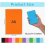 A6 Blank Notebook, 12-Colour Small Journal with Soft Cover, 14 x 9 cm Pocket Notepad for Notes, Sketching, Drawing and Writing 2