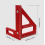 3D Multi Angle Measuring Ruler, Aluminium Alloy 45/90 Degree Woodworking Protractor, High Precision Layout Tool for Carpenters 2