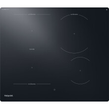 Hotpoint HTX6014DCF 59cm 4 Burners Induction Hob Touch Control Black