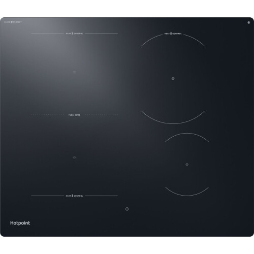 Hotpoint Hotpoint HTX6014DCF 59cm 4 Burners Induction Hob Touch Control Black