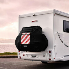 THULE BIKE RACK COVER & CARRY BAG FOR 2 TO 3 CYCLES STRONG WARNING SIGN POCKET