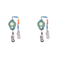 2X High Altitude Fall Protection Device 3 Meter Descender Safety Belt Fall Arrester Automatic Rope Lock Self-Locking