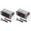 2X XR02CX-4N1F1 Universal Temperature Controller Replacement for 120V 50-60hz Commercial Refrigerator with Sensor Probe 1