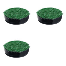 3X Hole Putting Green Cup Covers Simulated Lawn Cup Cover Training Aids Green Hole Cup Cover