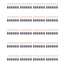 120-PACK CB-318 Carbon Brushes Carbon Brushes for CB318, CB325, CB340, CB336,191974-7,194074-2,191978-9