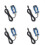 4X for  K DCAN K+CAN FTDI Chip for  OBD2 Auto Car Diagnostic Tools OBD 2 Scanner  USB Interface Cable 1