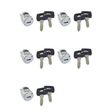 5X Car Ignition Lock Cylinder with Key 1264600604 1264600304 for W124 C124 W201 190E 260E E320