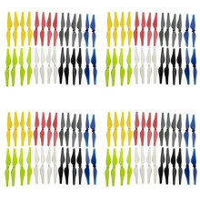 112 PZ/7 Colori Set CW CCW Eliche Drone un Sgancio Rapido per Tello Drone Elica Puntelli Pezzi di Ricambio