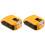 2X Replacement DCB090 Power Source Converter for  20v Max 18V Battery Adapter with Dual USB  12V LED Work Light 2