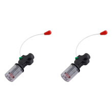 2X Inflatable Automatic Inflation Device Manual Valve Inflation Accessories Diving and Snorkeling Equipment Accessories