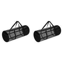 2X Diving Mesh Duffel Bag, Quick-Dry Ventilation System Mesh Duffel Bag for Scuba Diving Football Equipment Bag