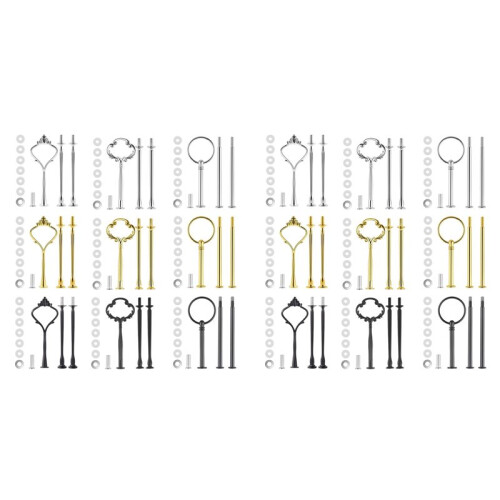 Kit Hardware per Supporto per Torta un 18 Strati, Accessori Hardware per Supporto per Torta Multistrato, Rack Hardware per Staffa per Supporto per
