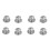 8Pcs Scuba Diving Backplate Pad Book Screws Hardware Accessories Assembly Attachment Hardware 1