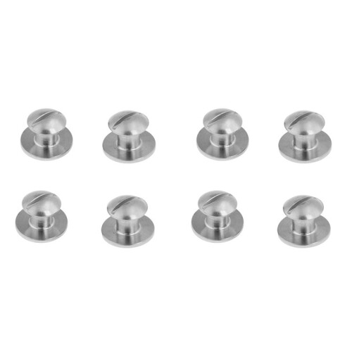8Pcs Scuba Diving Backplate Pad Book Screws Hardware Accessories Assembly Attachment Hardware