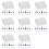 960pcs Paint Containers with Lids, 40 Strips Paint Containers Acrylic Paint with Lids for  Paint Storage Classroom 1