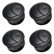 4X 96602410 New Automobile Part Black Grey Dashboard Air Conditioning Vent for Lova Aveo 1.4