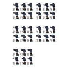 30 Pezzi ATO ATC Portafusibili Assemblaggio ATC Kit Presa Fusibile Sigillato Impermeabile Giunzione Kit Filo Esistente