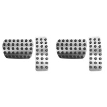 2X Car Accessories AT Brake Pedal Stickers for A B GLA ML GL R W176 W245 W246 W251 W164 W166 X164 X166