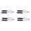 2 Pair SS316 Scuba Diving Quick Adjust Buckle Cinch Adapter with Rubber Pad Diving Accessoires 1