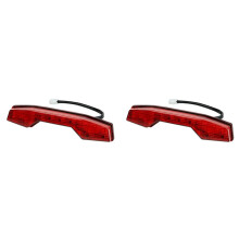 2X for LT-R450 Quadsport LTR450 Rear LED Tail Light Brake Stop Lamp Motorcycle TailIight Assembly 35710-45G00 ATV