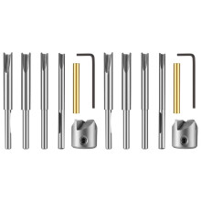 14 Pieces Pen Trimmer Kit Pen Trimming System Mill Trimmer Set,Cutting Sleeve Adapter Hex Key Wrench