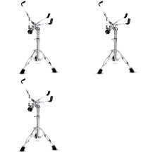 3X Snare Drum Stand,Concert Snare Drum Stands Adjustable Snare Stand Double Braced for 8inch-14inch Drums